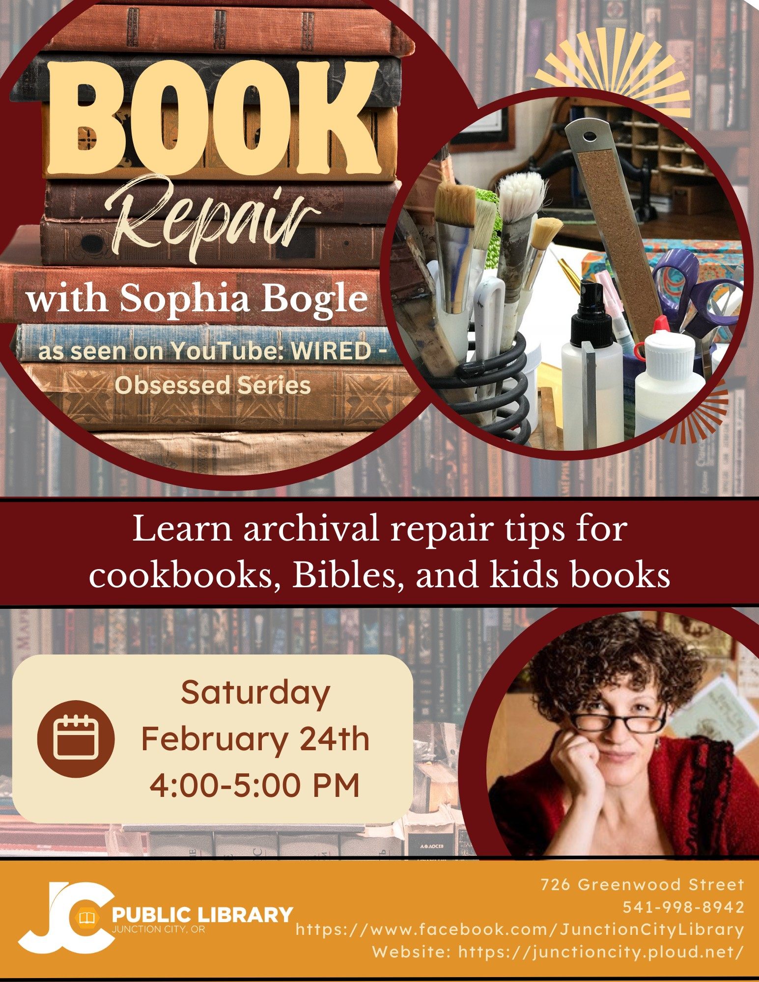 Book Repair at JC Library
