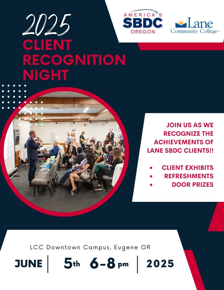 Lane SBDC Client Recognition Night – Tri-County Chamber of Commerce
